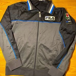 Fila Sport Milan Italia Full Zip Jacket Sz M
